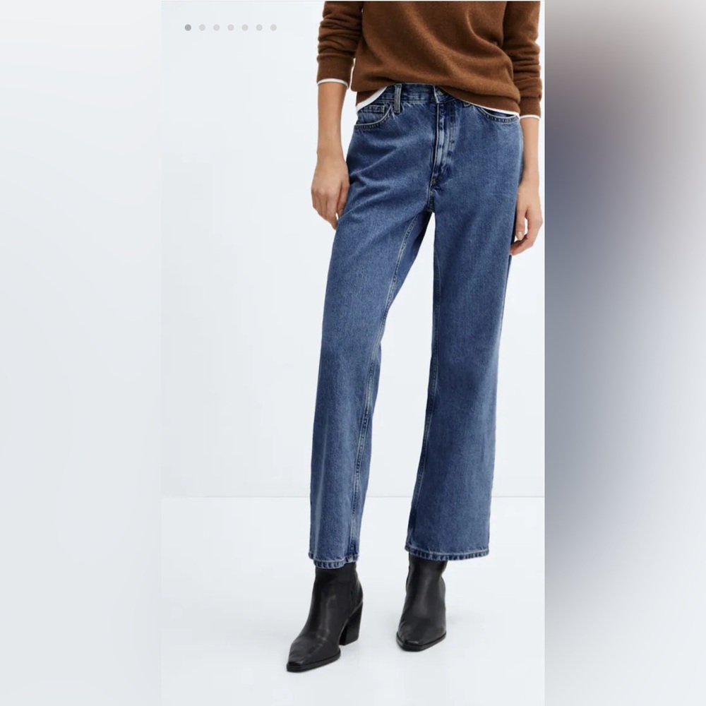 Mango Matilda Straight Jeans - New without tags - Size 2